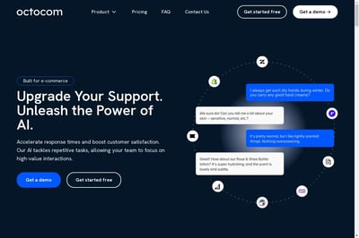 Octocom: GPT-powered AI chatbot for eCommerce SMEs preview